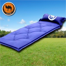 Desert Camel Inflatable Sleeping Mat With Pillow Moisture-proof Beach Mat