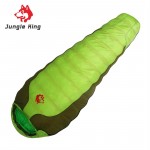 Jungle King CY-770 Duck Down Nylon Camping Travel Envelope Sleeping Bag