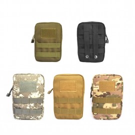 Multifunction Tactical Bag Zippered Waist Bag Outdoor Backpack Attachment