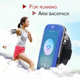 Men Women Running Bags Touch Screen Cell Phone Arms Bag Nylon Jogging Run Bag
