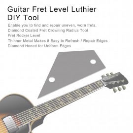 Rocker Diamond Honed 1/8" Guitar Fret Level Luthier DIY Tool for Guitar Necks