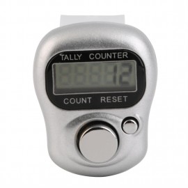 Mini Digit LCD Electronic Digital Golf Finger Hand Held Tally Row Counter
