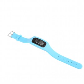 Pedometer Sports Monitor Running Exercising Step Counter Silicone Wristband