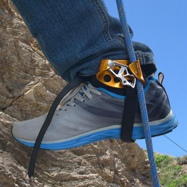 Left & Right Foot Ascender Riser Rock Climbing Mountaineering Equipment