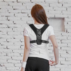 Adults Students Adjustable Back Posture Corrector Brace Shoulder Support Band