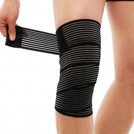 Adjustable Man Woman Elastic Fitness Cotton Strength Bandage Hand Wrist Strap