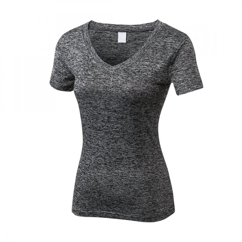 V Neck Sports T Shirt Grey & Black in Hyderabad at best price by Ffti Sports  Wear - Justdial