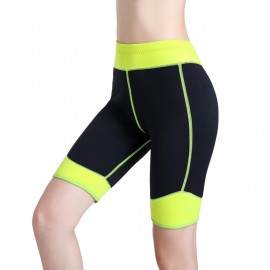 Women Neoprene Stretch Short Trouser Running Sweat Enhancing Bodyshape Shorts