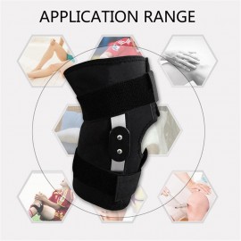 Adjustable Hinged Knee Support Brace Knee Protection Sport Injury Knee Pads