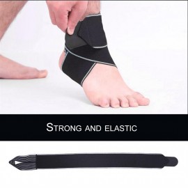 Elastic Strap Ankle Guard Badminton Basketball Football Taekwondo Fitness